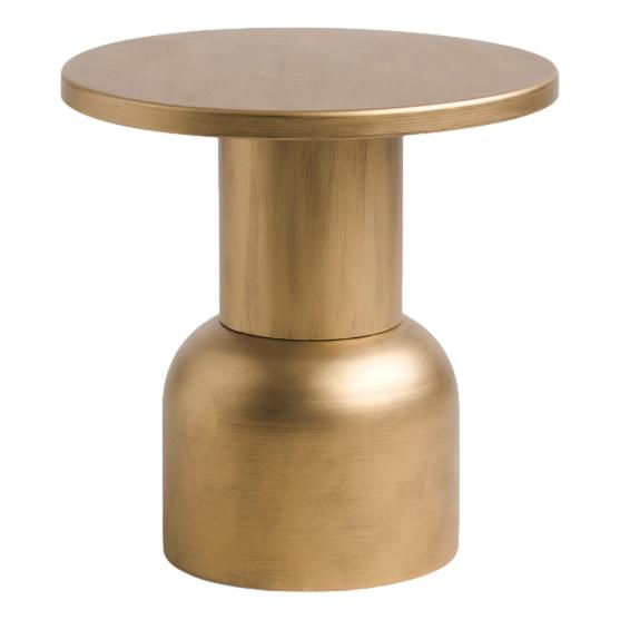 Gold Mushroom Side Tables