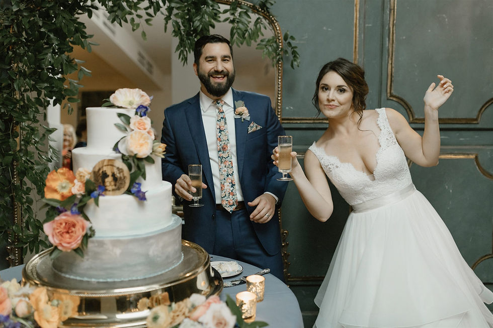 Colorful New Orleans Wedding at Il Mercato with September Company, Mise En Place Events, Antigua Floral, and Lovegood Wedding & Event Rentals | Vintage Decor and Furniture for Hire in New Orleans and Southeast for Weddings, Social Gatherings, and Corporate Events