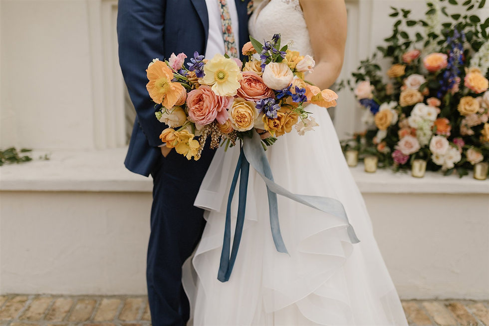 Colorful New Orleans Wedding at Il Mercato with September Company, Mise En Place Events, Antigua Floral, and Lovegood Wedding & Event Rentals | Vintage Decor and Furniture for Hire in New Orleans and Southeast for Weddings, Social Gatherings, and Corporate Events