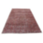 Sue | Medium Red Floral Pattern Rug