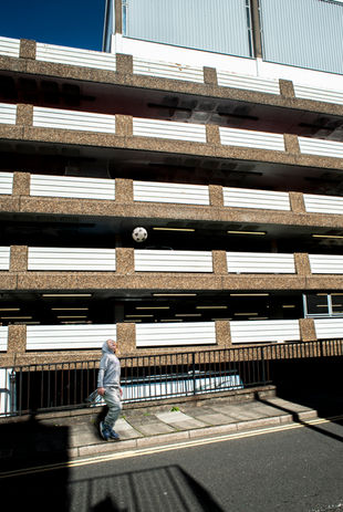 Urban football player