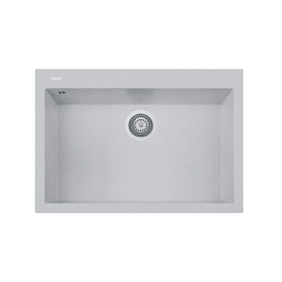 Thumbnail: Q Alba Single Bowl Granite Composite Kitchen Sink