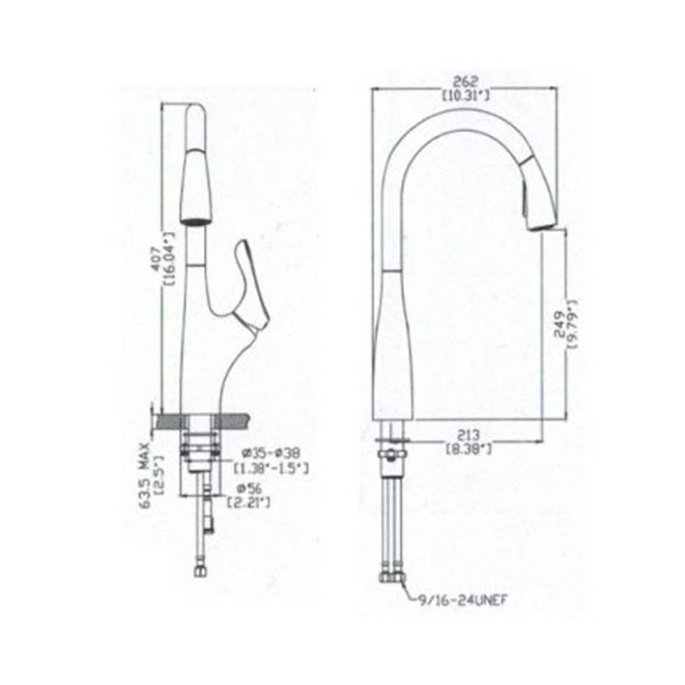 Thumbnail: Q Qamden Kitchen Faucet