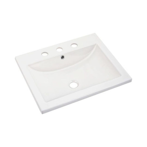 PROHS Rectangle Porcelain DropIn Vanity Sink PROHS 2024