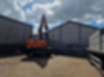 betonnen muur in uitvoering