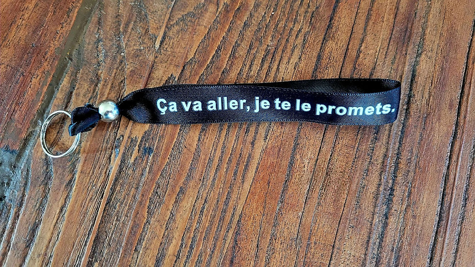 Miniature : Porte clés ça va aller, je te le promets 