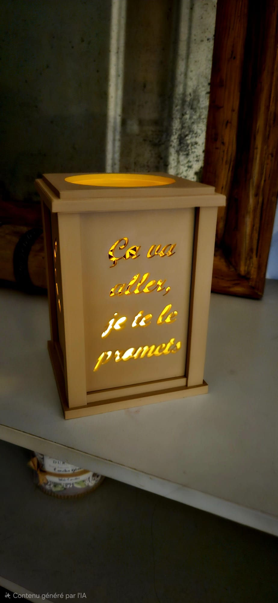 Miniature : Photophore luminaire sacré