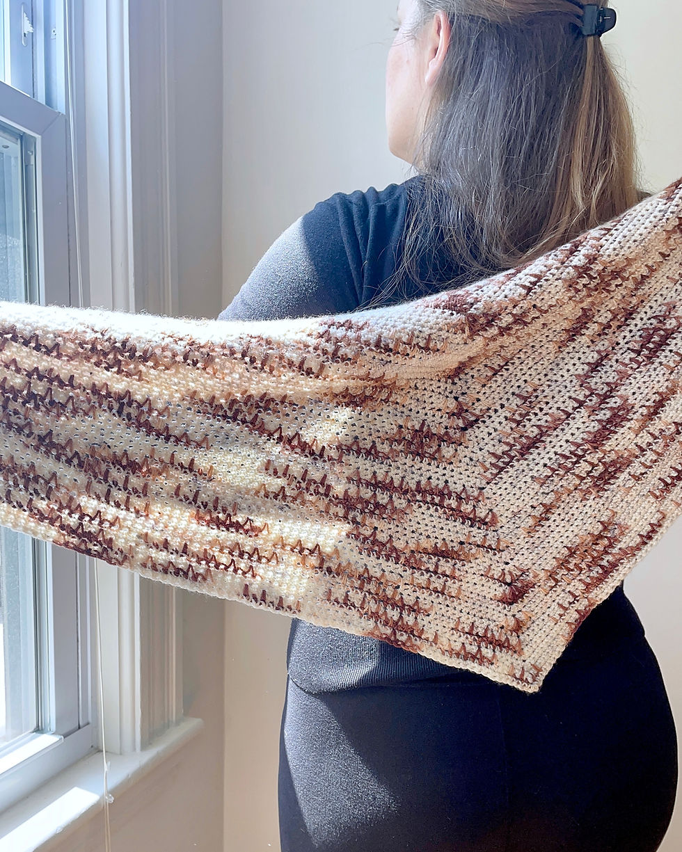 Heartbeat Shawl
