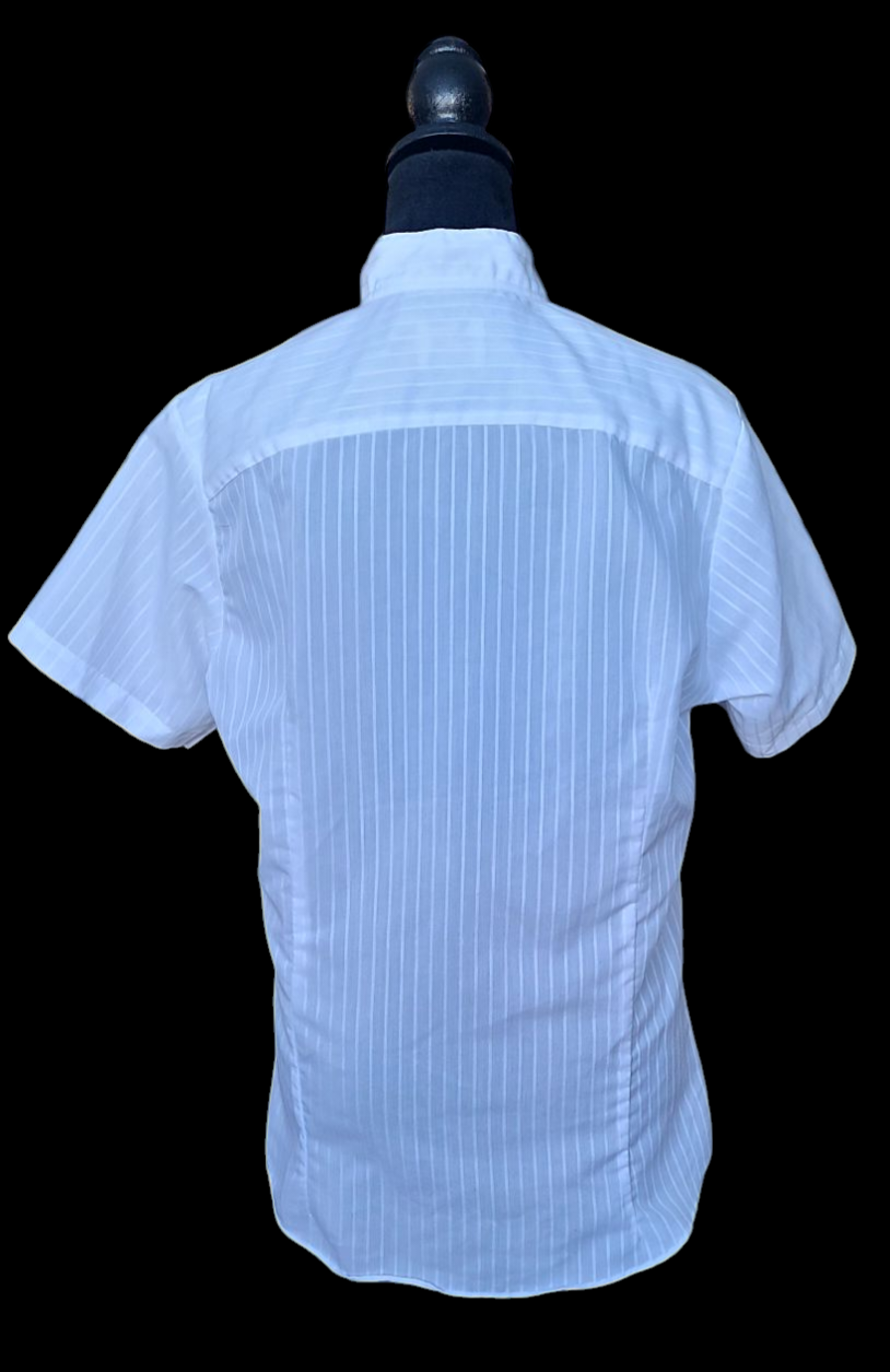Thumbnail: BEAUFORT RIDING NECESSITIES White Huntshirt, Size womans approximate 38