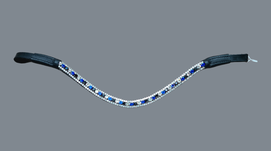LUMIERE Blue Crystal Browband