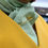 Thumbnail: TRADITIONAL Shaped Stock Tie, Sage Green Dot
