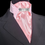 Thumbnail: PRE-TIED CUSTOM Dressage Stock Tie, Royal Pink Swirl