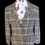 Thumbnail: LAUREN by RALPH LAUREN Brown Plaid Tweed Hunting/Hacking Jacket, Size 12P womans