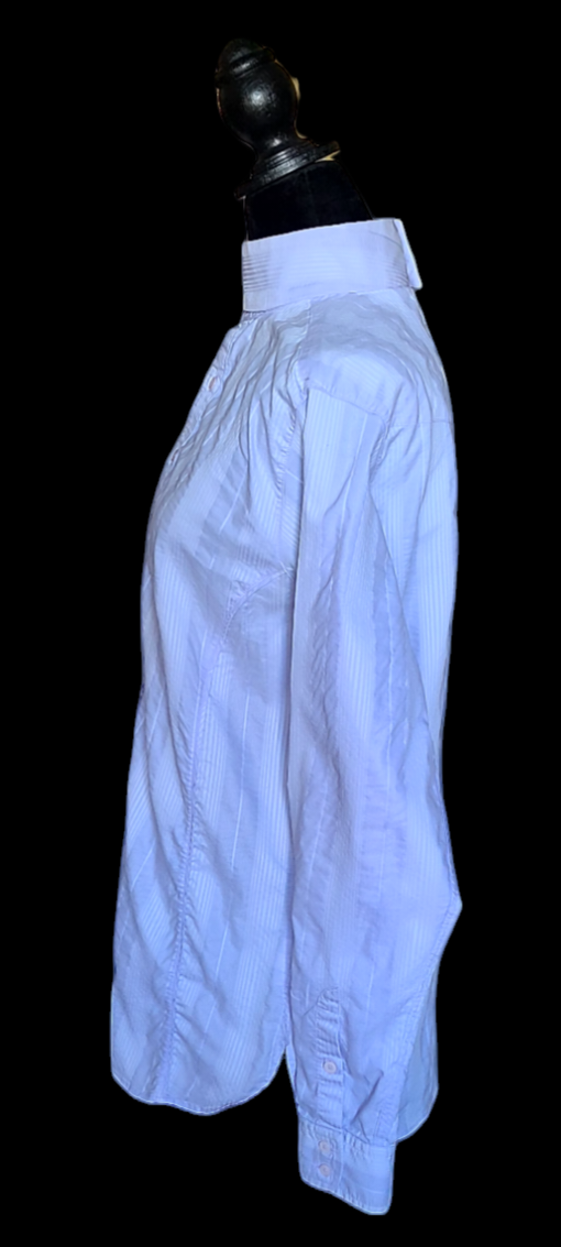 Thumbnail: ARIAT PRO SERIES Light Blue stretch Huntshirt, Size womans 38