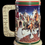 Thumbnail: ANHEUSER-BUSCH Clydesdale Holiday Beer Stein, 1998, Grant's Farm Holiday