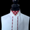 Thumbnail: HUNT SEAT DICKIE (Bib) White, options available for piping or customization 