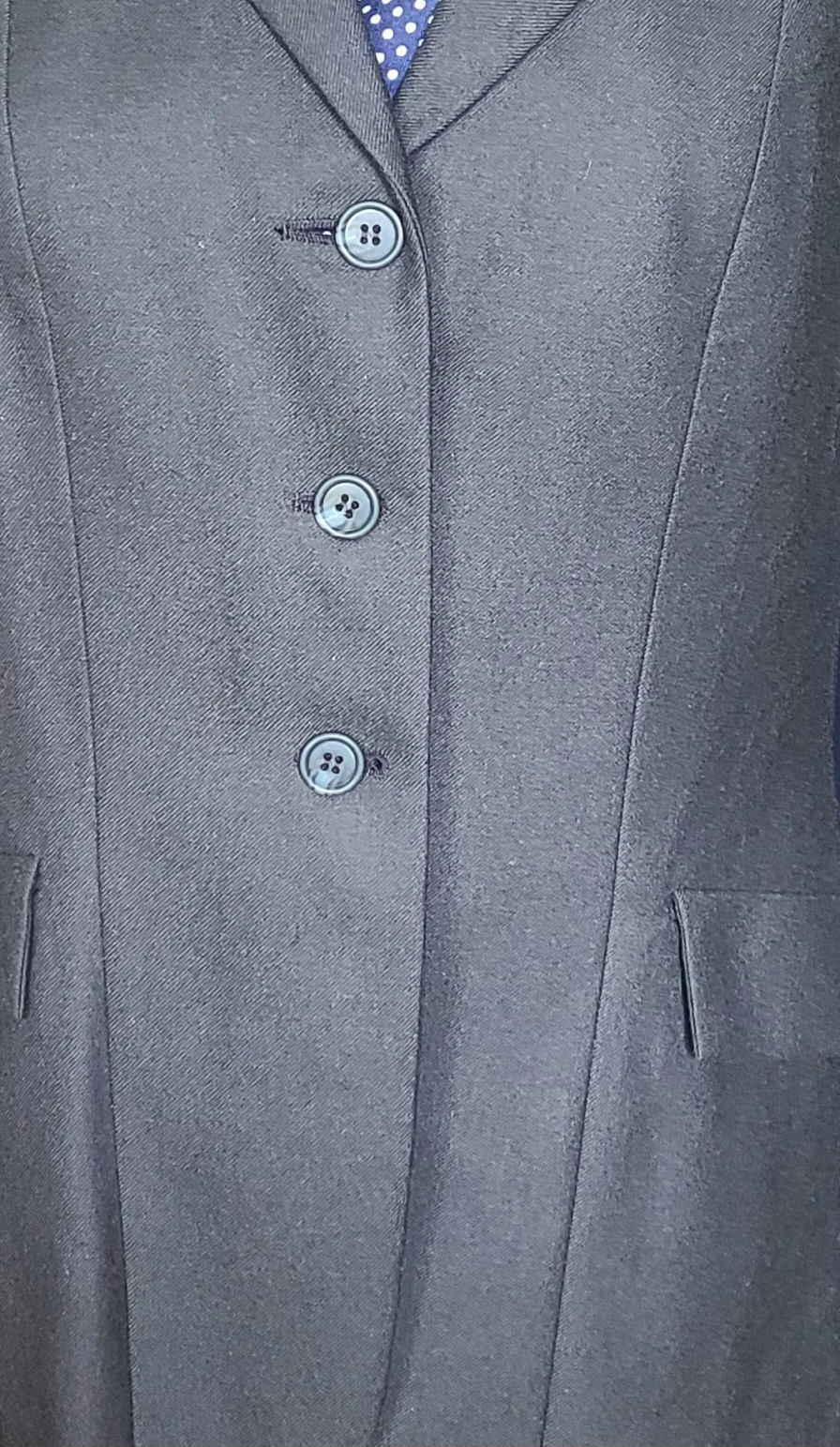 Thumbnail: TRI-UMPH Dark Green Wool Hunting Jacket, Size 12R
