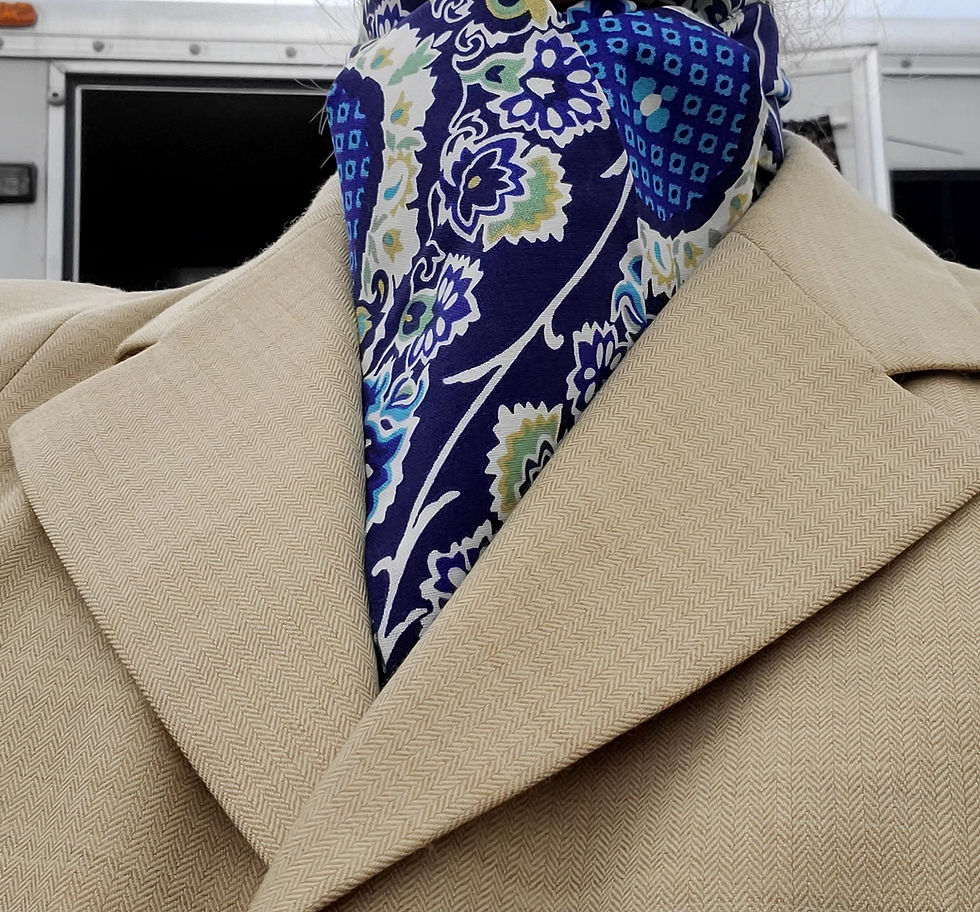 TRADITIONAL Shaped Stock Tie, Spring Flare