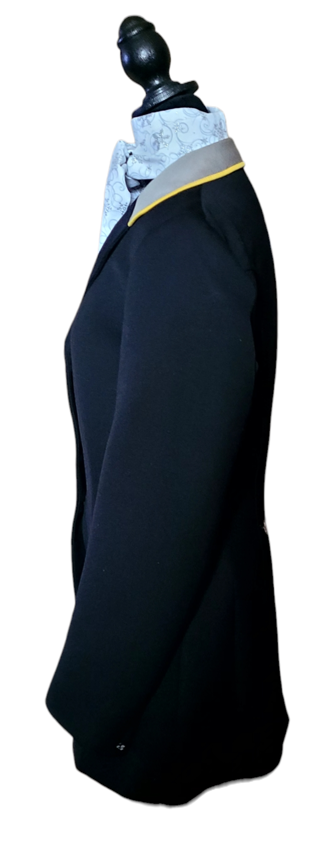 Thumbnail: CALDENE Medium Weight Wool Hunt Coat, women's size 14L, Camargo Hunt Colors