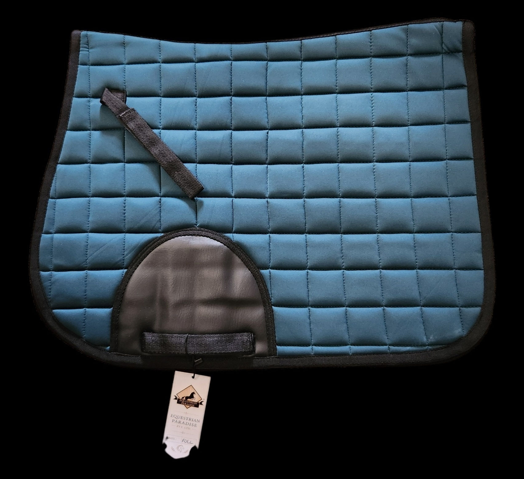 DRESSAGE SADDLE PAD Dark Teal, Made for Splash of Class Equestrian