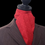 Thumbnail: TRADITIONAL Shaped Stock Tie, Red w/Black Print