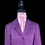 Thumbnail: NO NAME Plum Stretch Dressage Coat, Womans Size medium