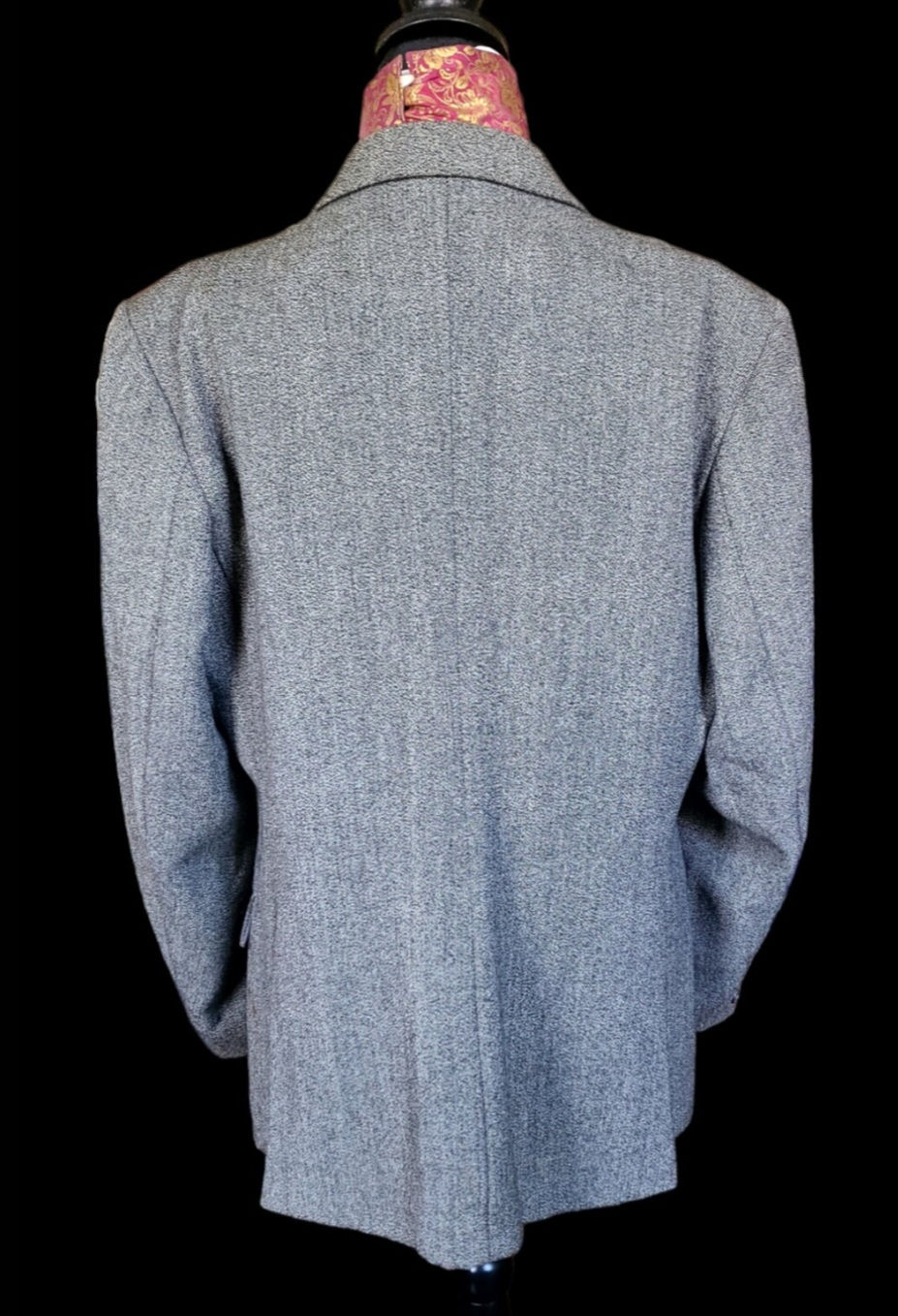 Thumbnail: MEARS KEEPERS Heavy Gray Tweed Hunting Jacket, Size 42 UK womans