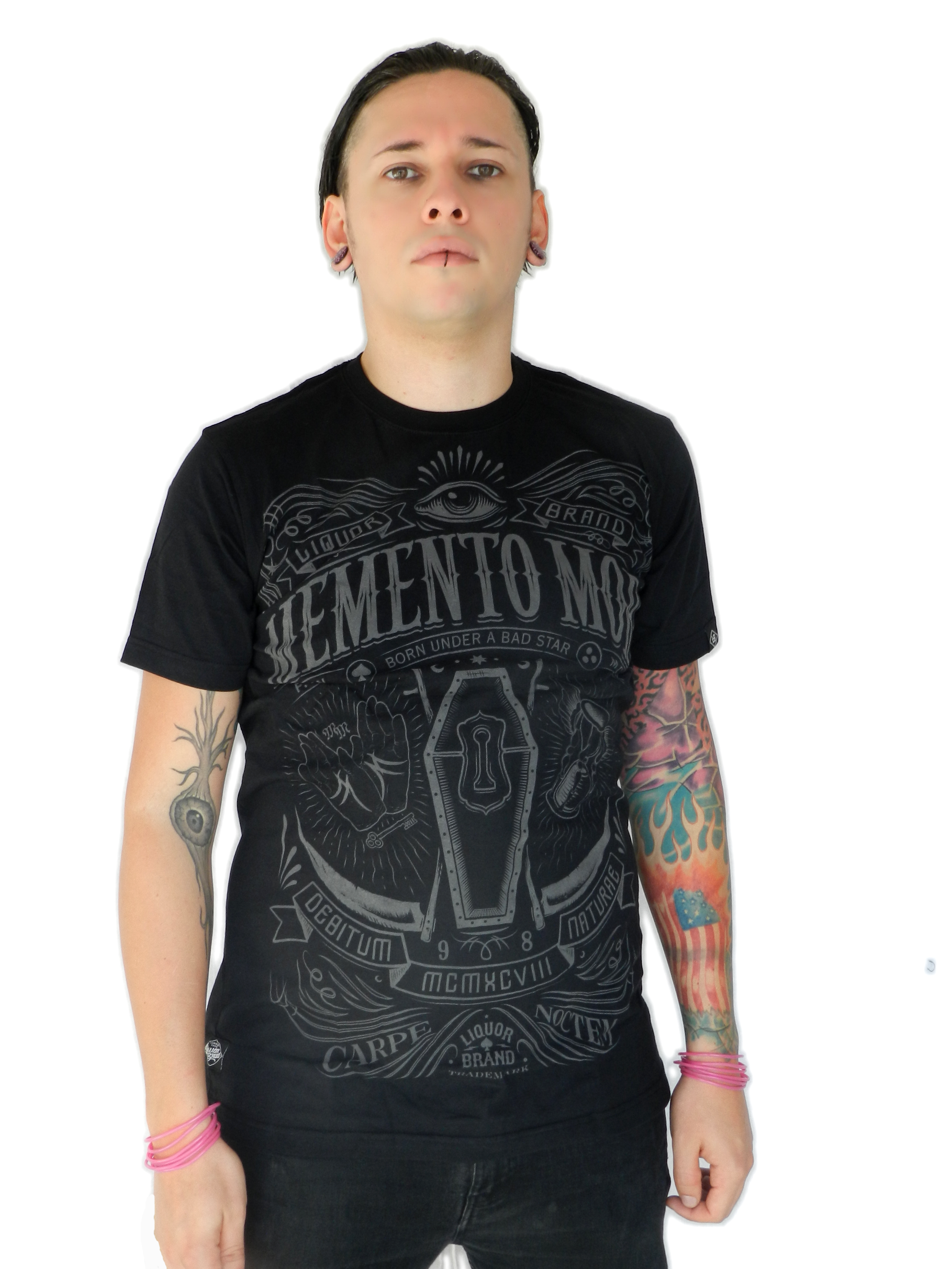 T-Shirt Momento Mori LIQUOR BRAND