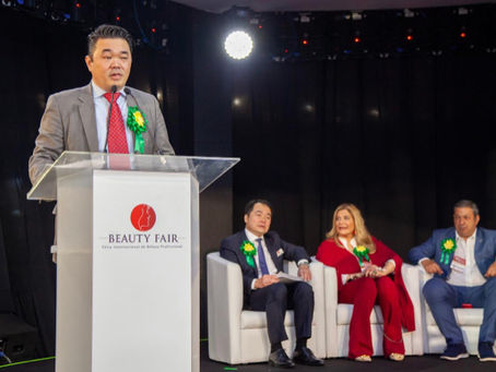 Cerimônia de abertura da Beauty Fair 2022 presta homenagem ao fundador, Hirofumi Ikesaki