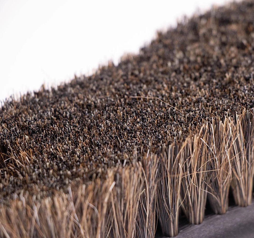 Thumbnail: Horse Hair Leather Brush
