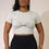 Thumbnail: Selene Knotted Bandeau Cropped Tee