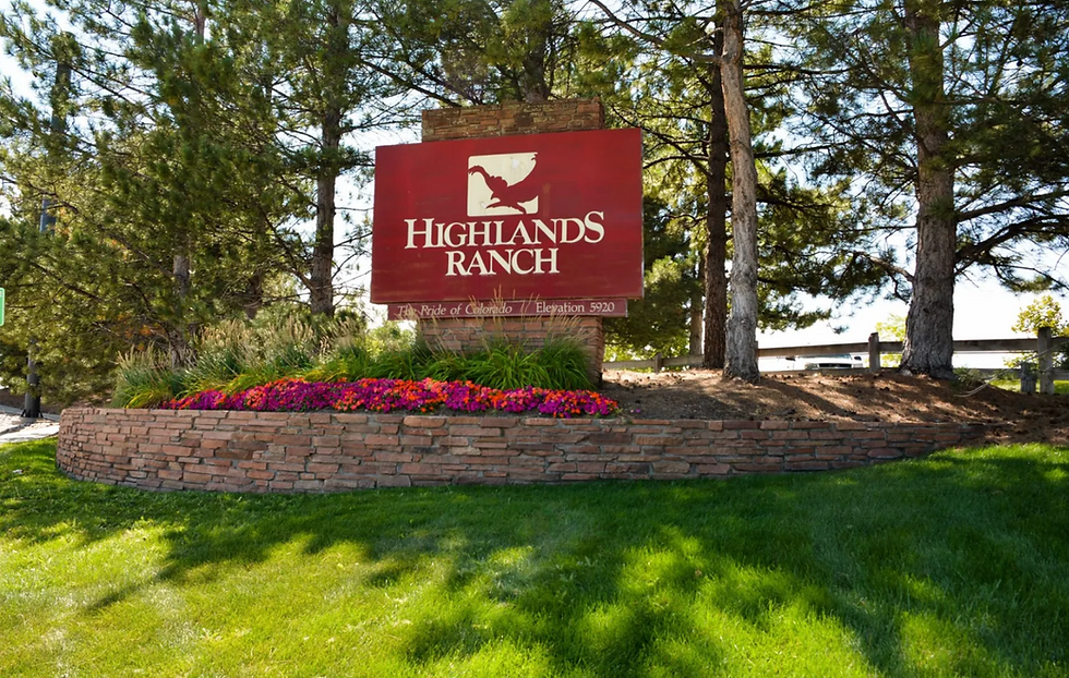 Highlands Ranch is a large master planned community south of Downtown Denver, located in Douglas County.