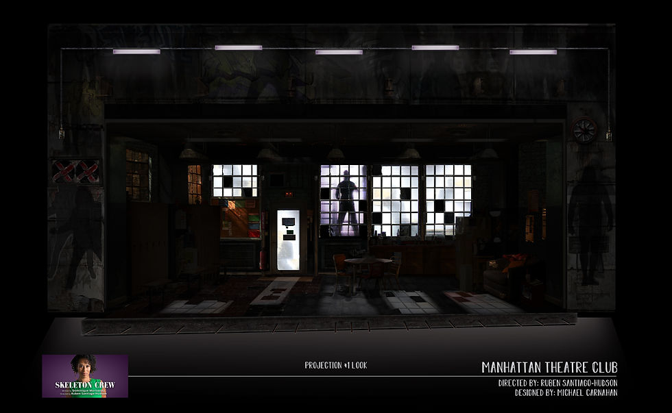 Skeleton Crew - Projection #1 - AB