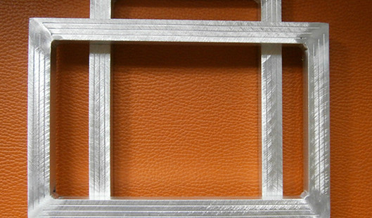 quadro de aluminio de serigrafia