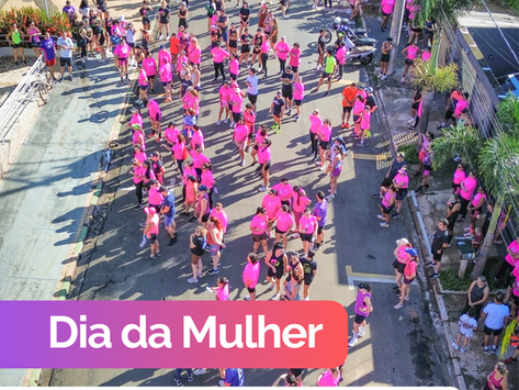 Treinão de Corrida e Caminhada abre programação do Mês da Mulher no Cosmopolitano