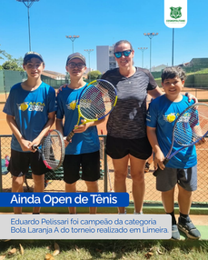 Alunos do Cosmopolitano participam do Ainda Open e conquistam título no tênis