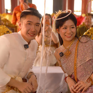 Traditional Lanna wedding ceremony in Chiang Mai featuring Northern Thai culture and authentic wedding attire