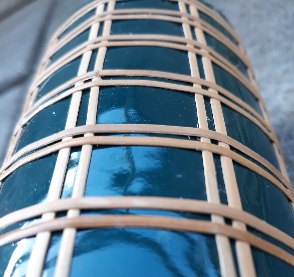CHECKERED VASE