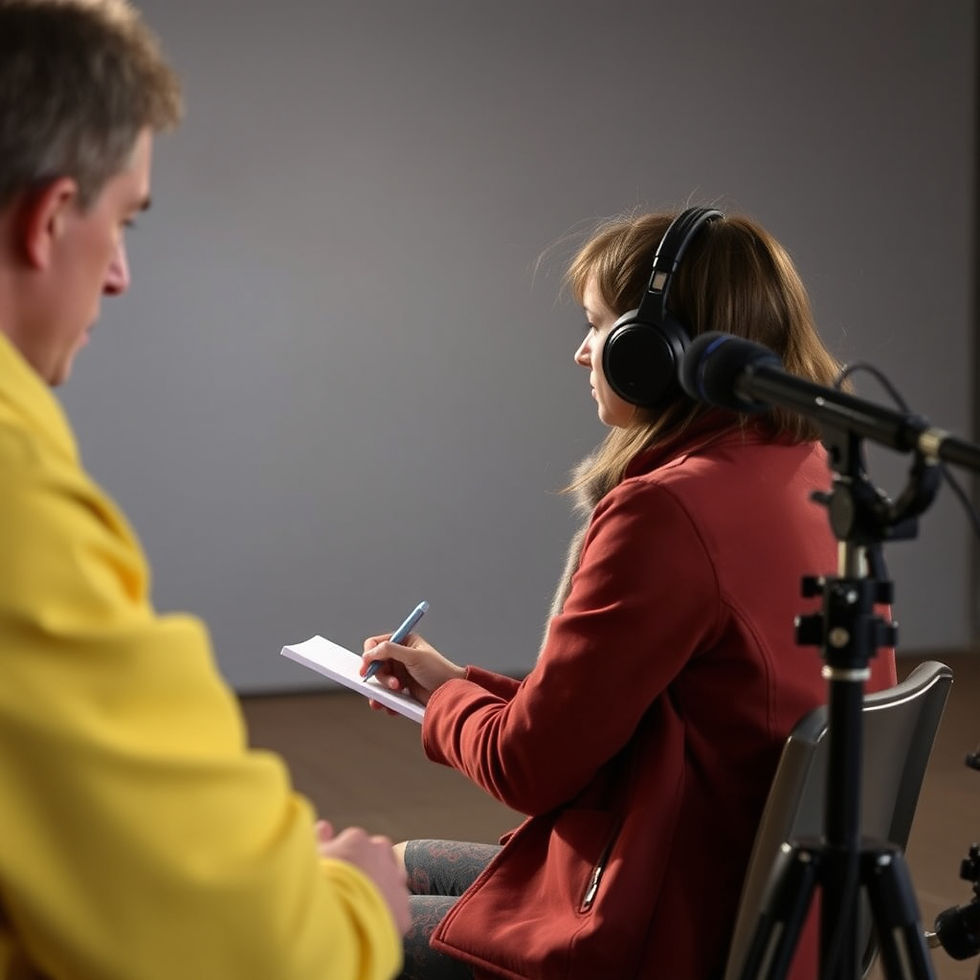 While this image is illustrative, all interviews are private and confidential. No recordings, photos, or videos are taken without your explicit permission.