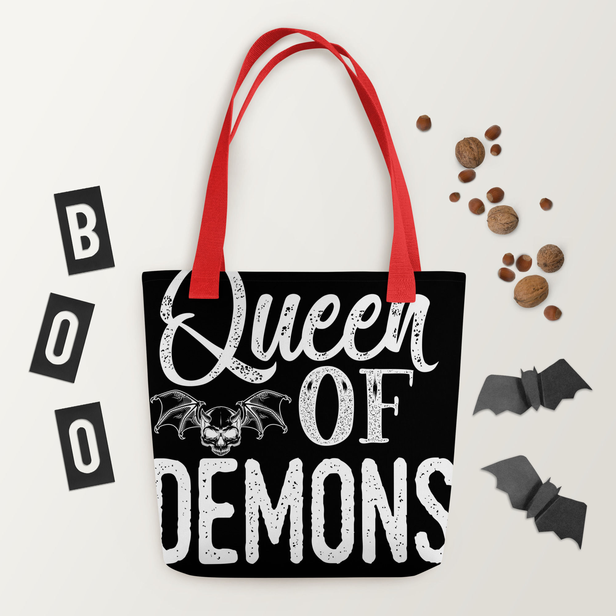 Queen of Demons Tote bag