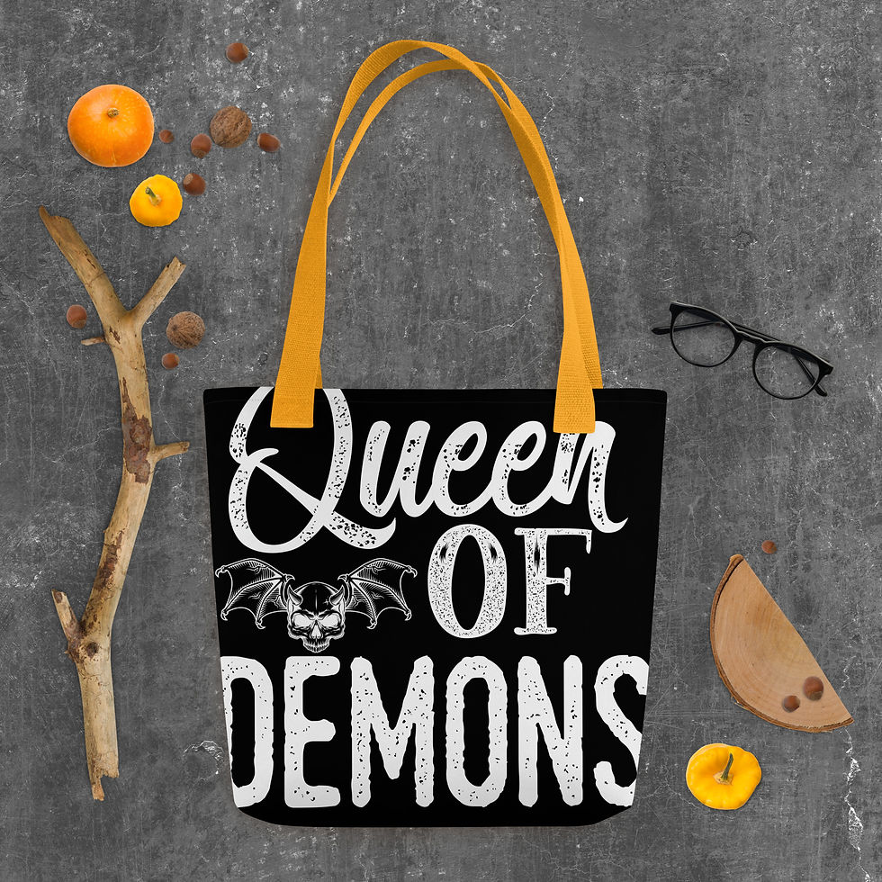 Thumbnail: Queen of Demons Tote bag