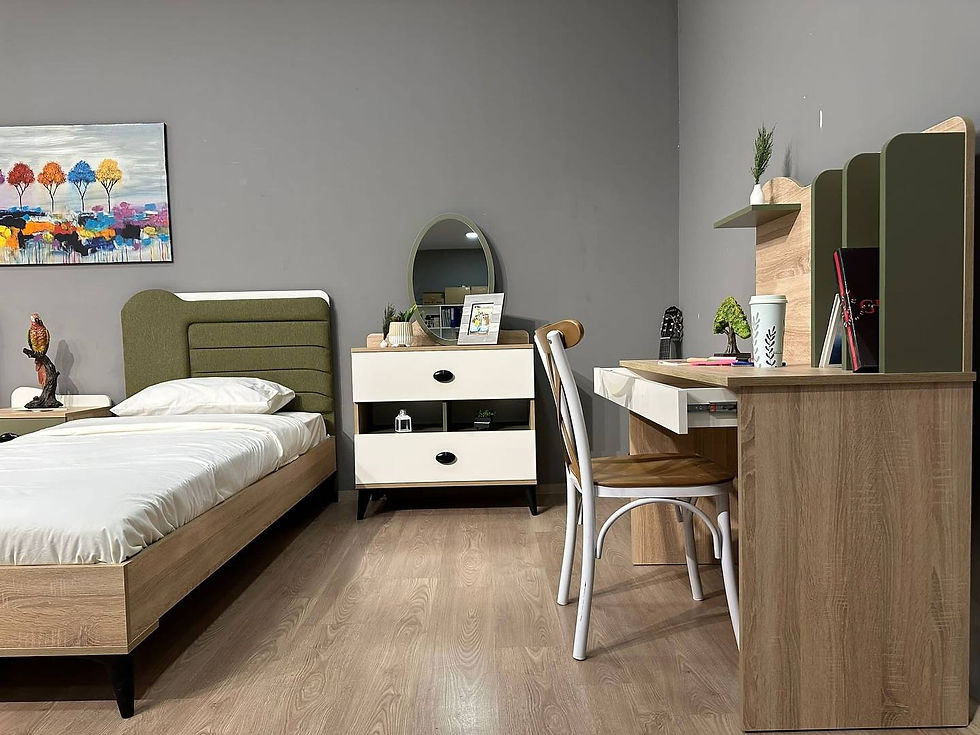 الصورة المصغرة: غرفة نوم شبابية 9 قطع