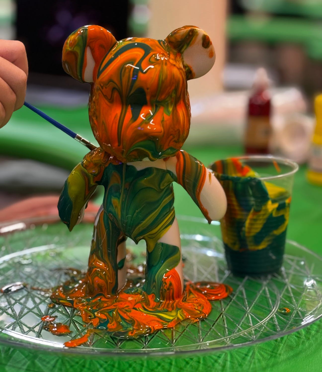 Gift Card (DIY Bear Fluid Painting - 20 inch)