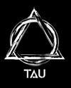 Logo branco da empresa Tau Marketing