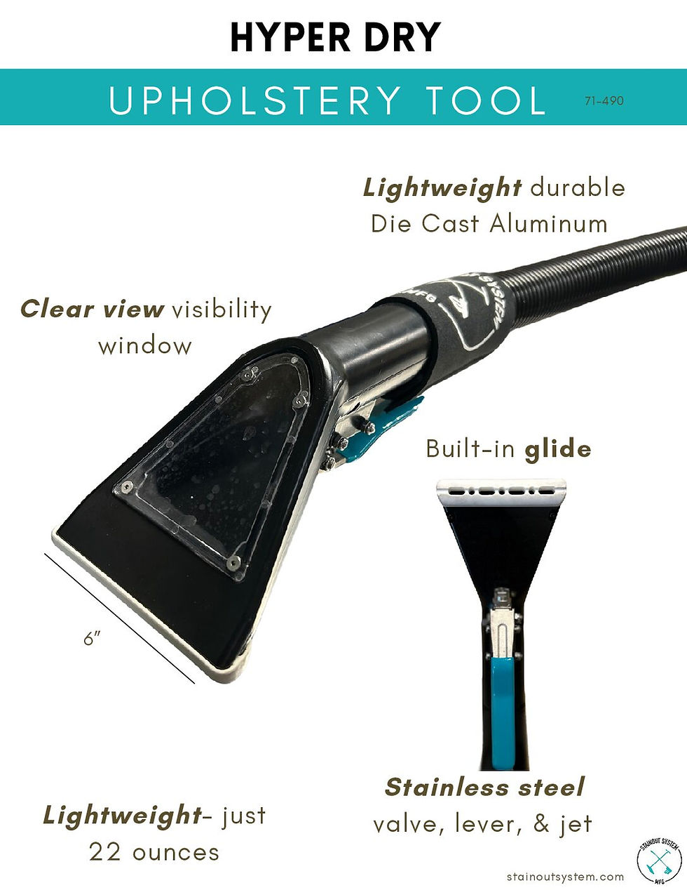 Miniatura: upholstery tool features 