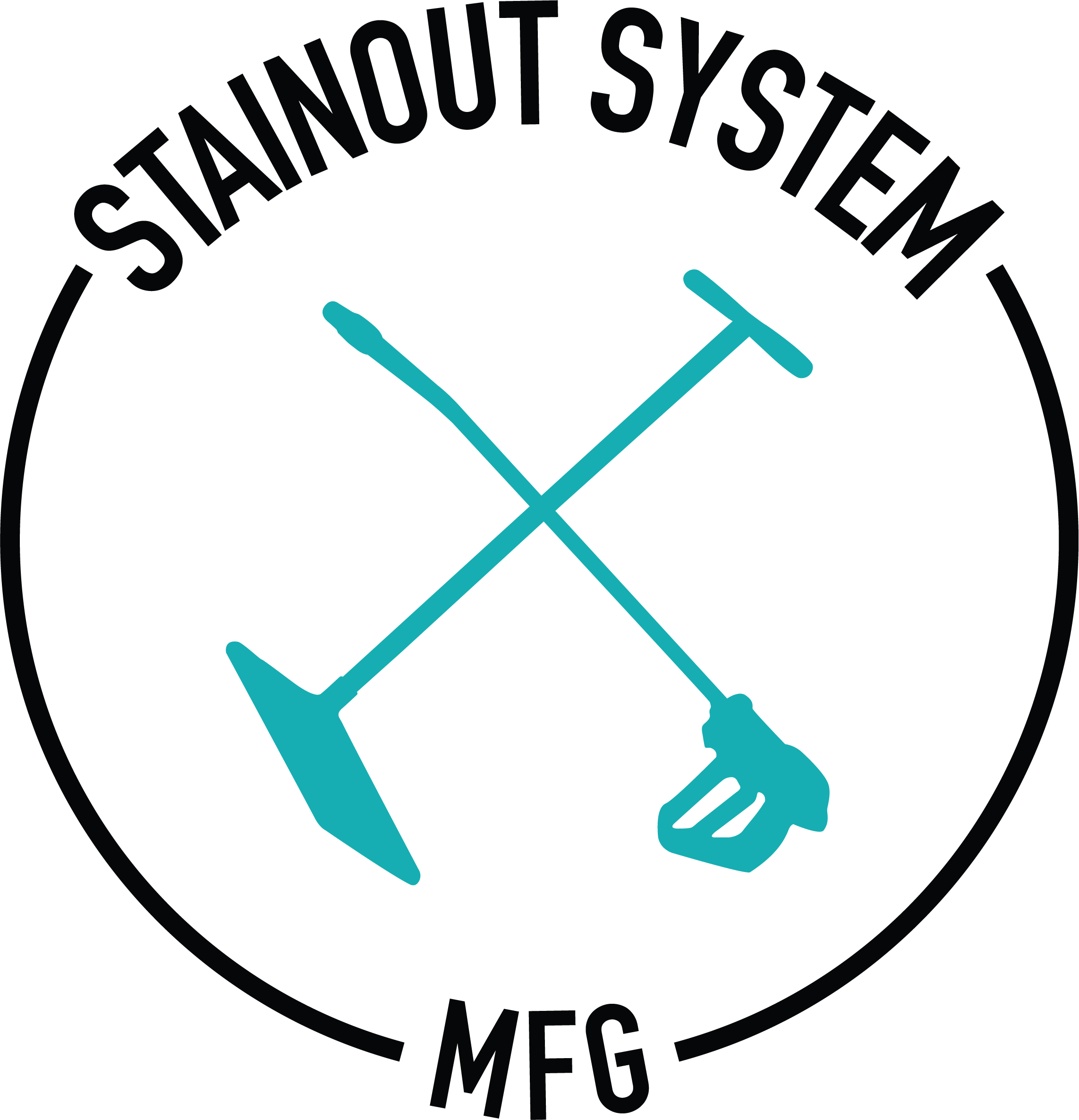 Stainout system manufacturing logo