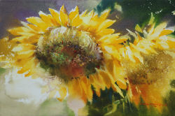 004, 박철환, Sunflower, 27.3 x 40