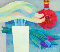 레미마틴.53×45.5.oil on canvas.2005