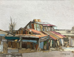 이부강3, moved landscape(정미소), 52 x 40 cm, 
