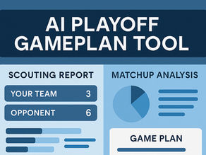 Build a Game Plan in Minutes with the AI-Powered Playoff Scouting Tool